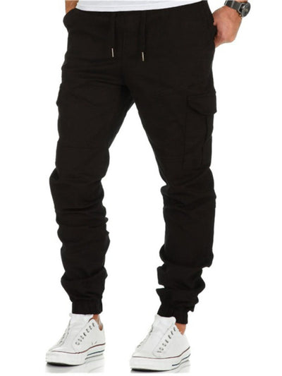 Cargo Pocket Drawstring Trousers