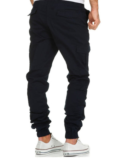 Cargo Pocket Drawstring Trousers