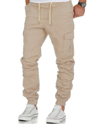 Cargo Pocket Drawstring Trousers