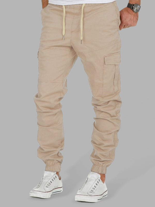 Cargo Pocket Drawstring Trousers