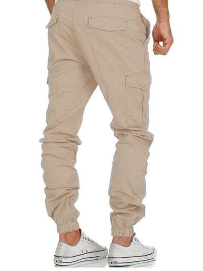 Cargo Pocket Drawstring Trousers