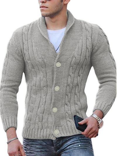 Slim Fit Knitted Cardigan