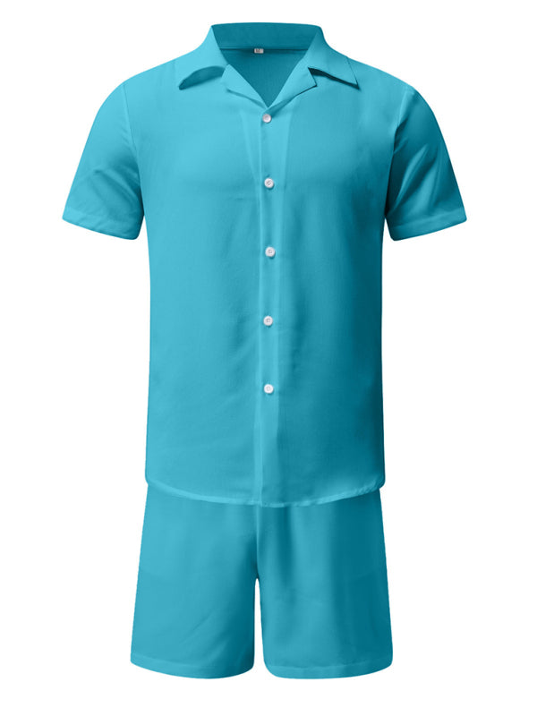 Cotton-Linen Summer Short Sleeve Set