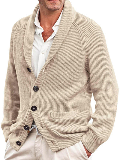 Lapel Knit Jacket