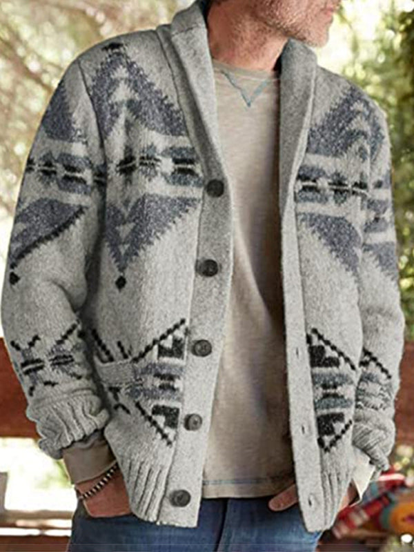 Pattern Knit Cardigan