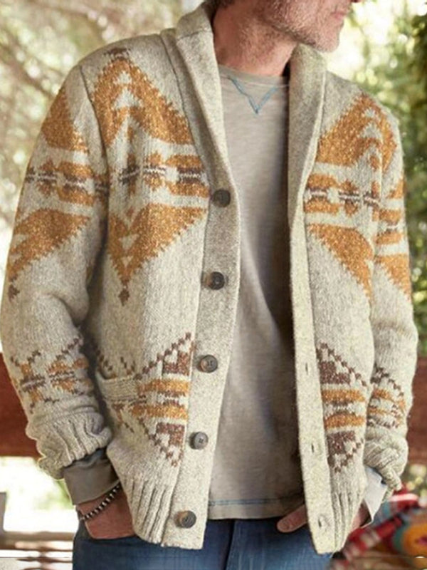 Pattern Knit Cardigan