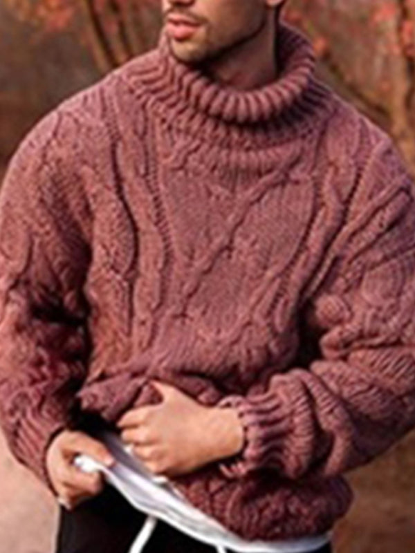 Twist Turtleneck Sweater