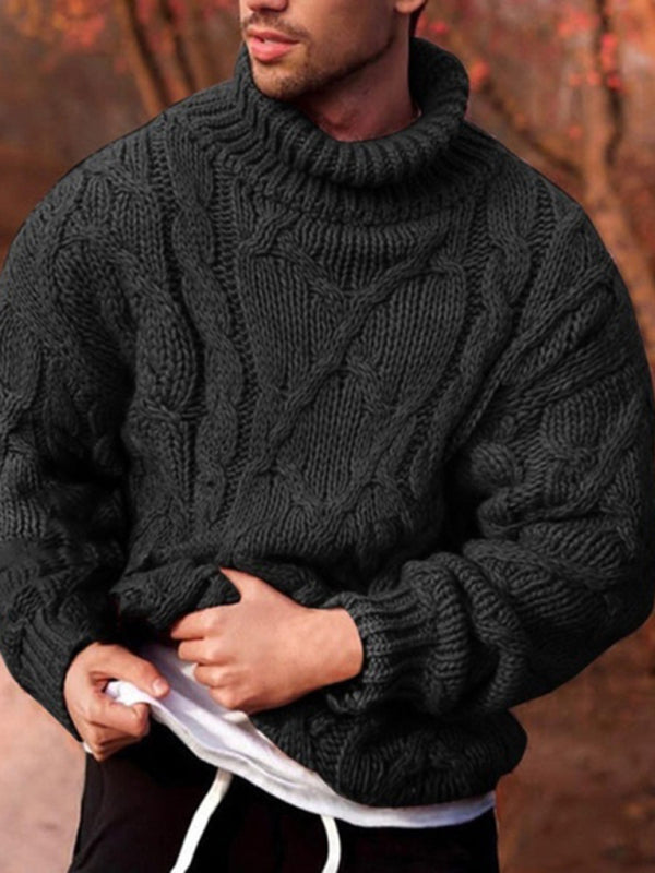 Twist Turtleneck Sweater