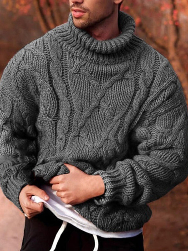 Twist Turtleneck Sweater