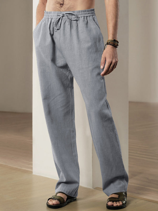 Linen Sports Trousers