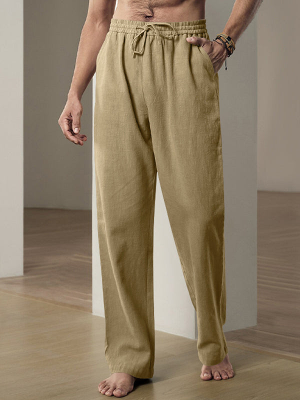 Linen Sports Trousers