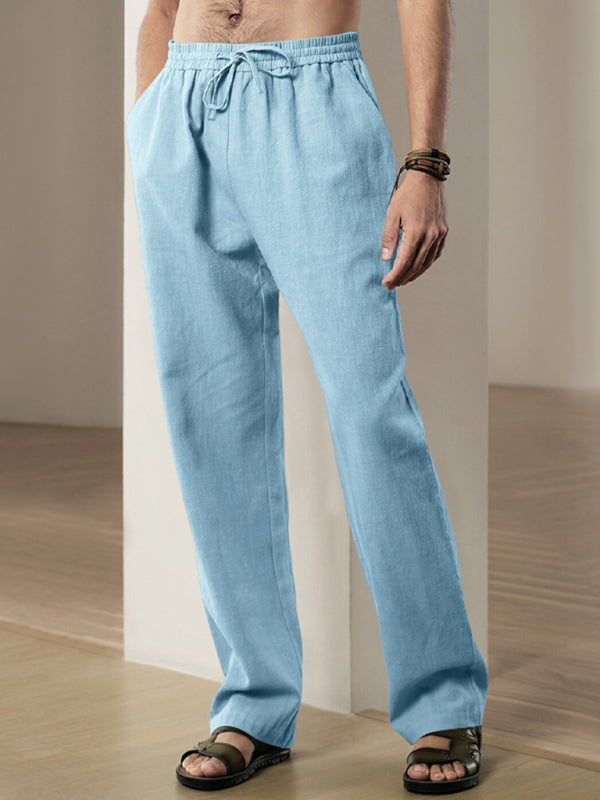 Linen Sports Trousers