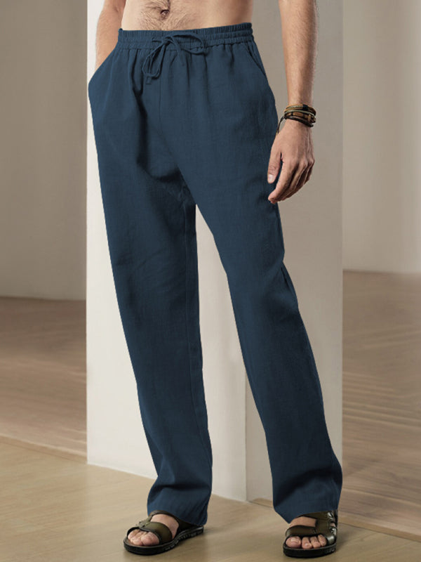 Linen Sports Trousers