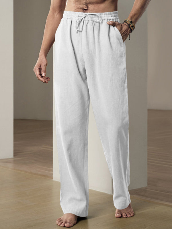 Linen Sports Trousers