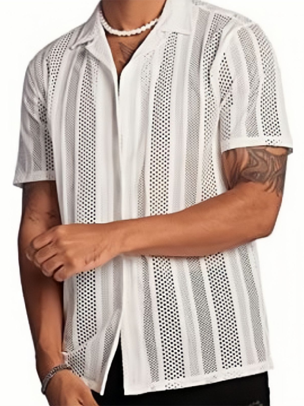 Urban Knit Button-Up