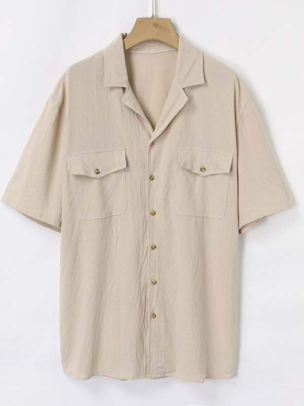 Short Sleeve Cotton Shirt