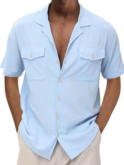 Short Sleeve Cotton Shirt