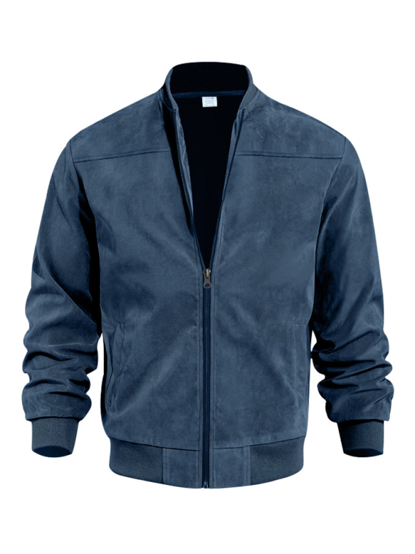 Retro Suede Zipper Jacket