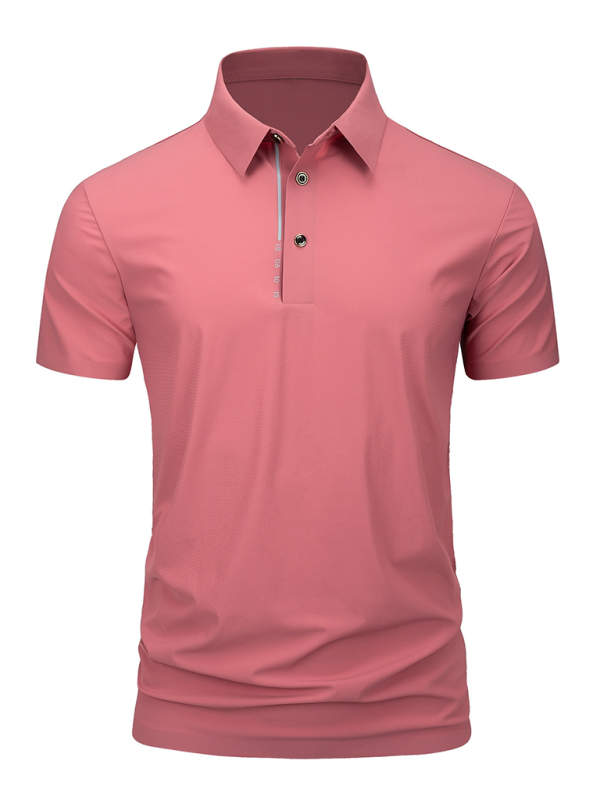 Ice Silk Polo Shirt