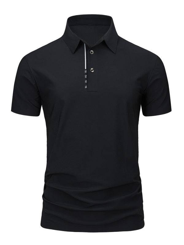 Ice Silk Polo Shirt