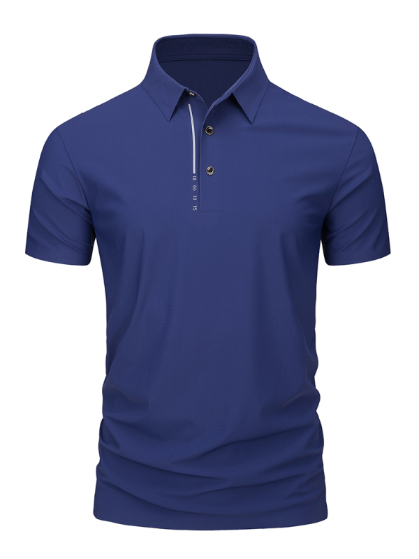 Ice Silk Polo Shirt