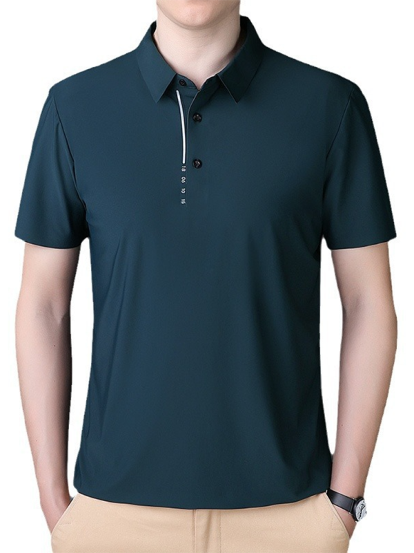 Ice Silk Polo Shirt