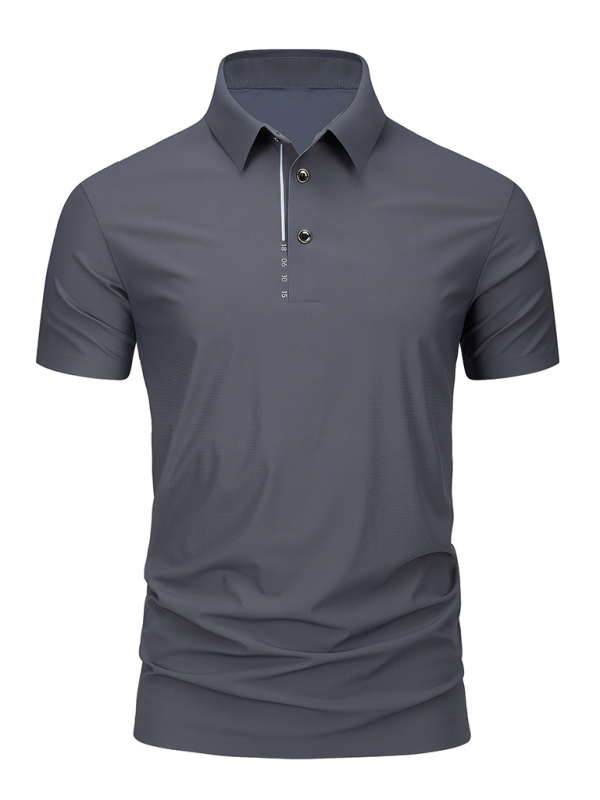 Ice Silk Polo Shirt