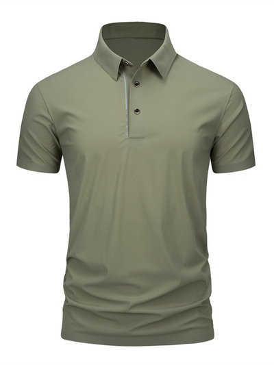 Ice Silk Polo Shirt