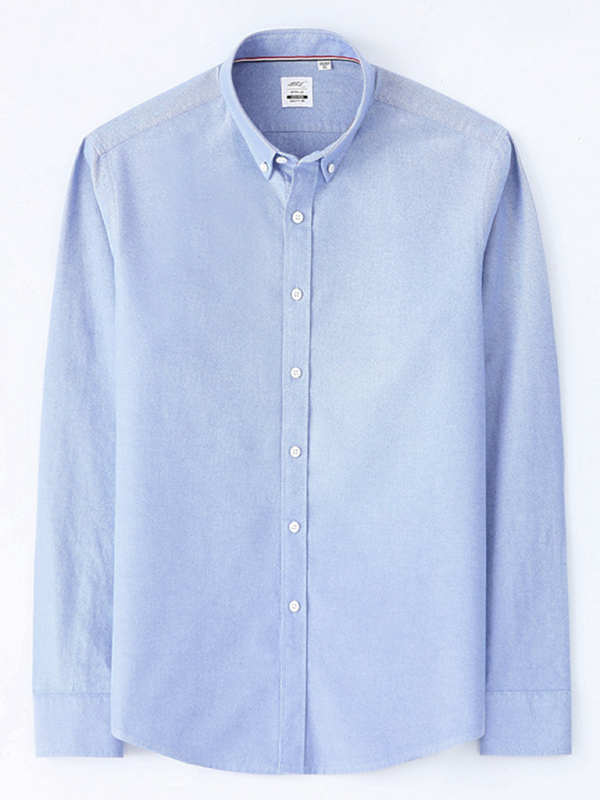 Brushed Oxford Long Sleeve Shirt