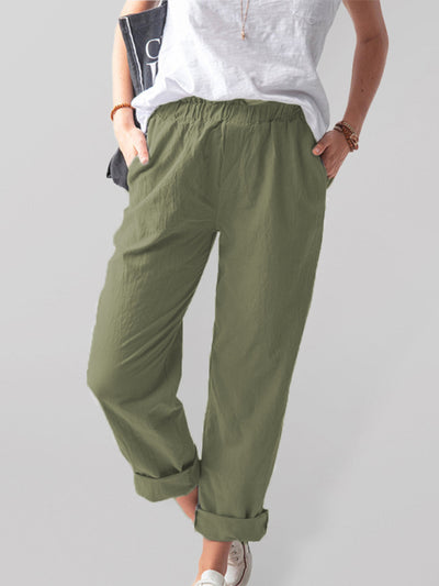 Havana™ High Waist Straight Trousers