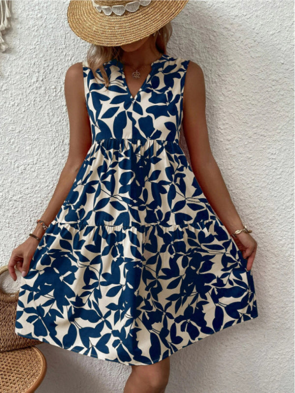 Florence Floral Pleated Dress