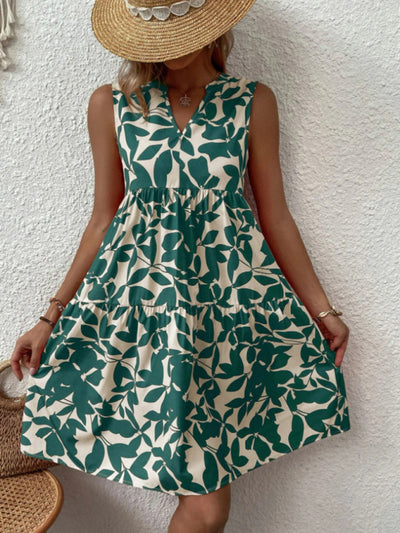 Florence Floral Pleated Dress