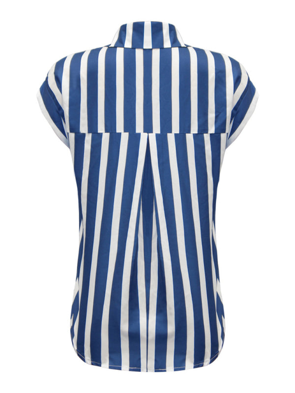 Marbella™ Striped Button-Up Shirt