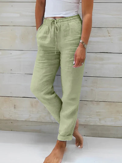 Amelia Bay™ Elastic Waist Wide Leg Pants