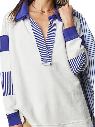 Clare™ Patchwork Sweatshirt