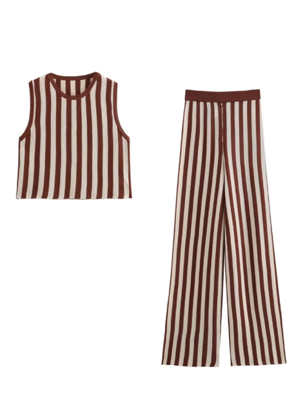 Henley Striped Set - Talior & Row