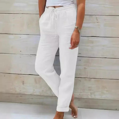 Amelia Bay™ Elastic Waist Wide Leg Pants