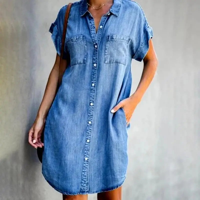 Loulou™ Slim-Fit Denim Dress