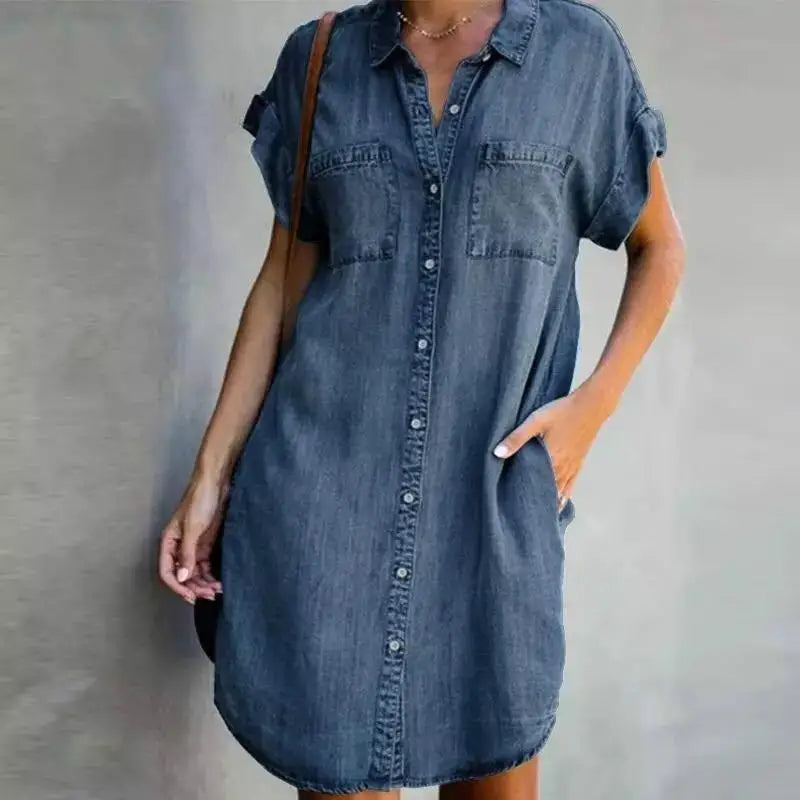 Loulou™ Slim-Fit Denim Dress